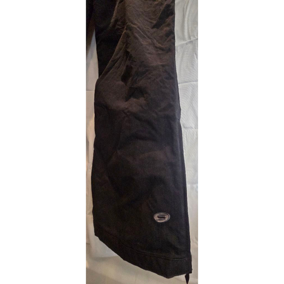 Slalom Women's Ski Snow Bib Overalls Black Adjustable - Picture 10 of 11